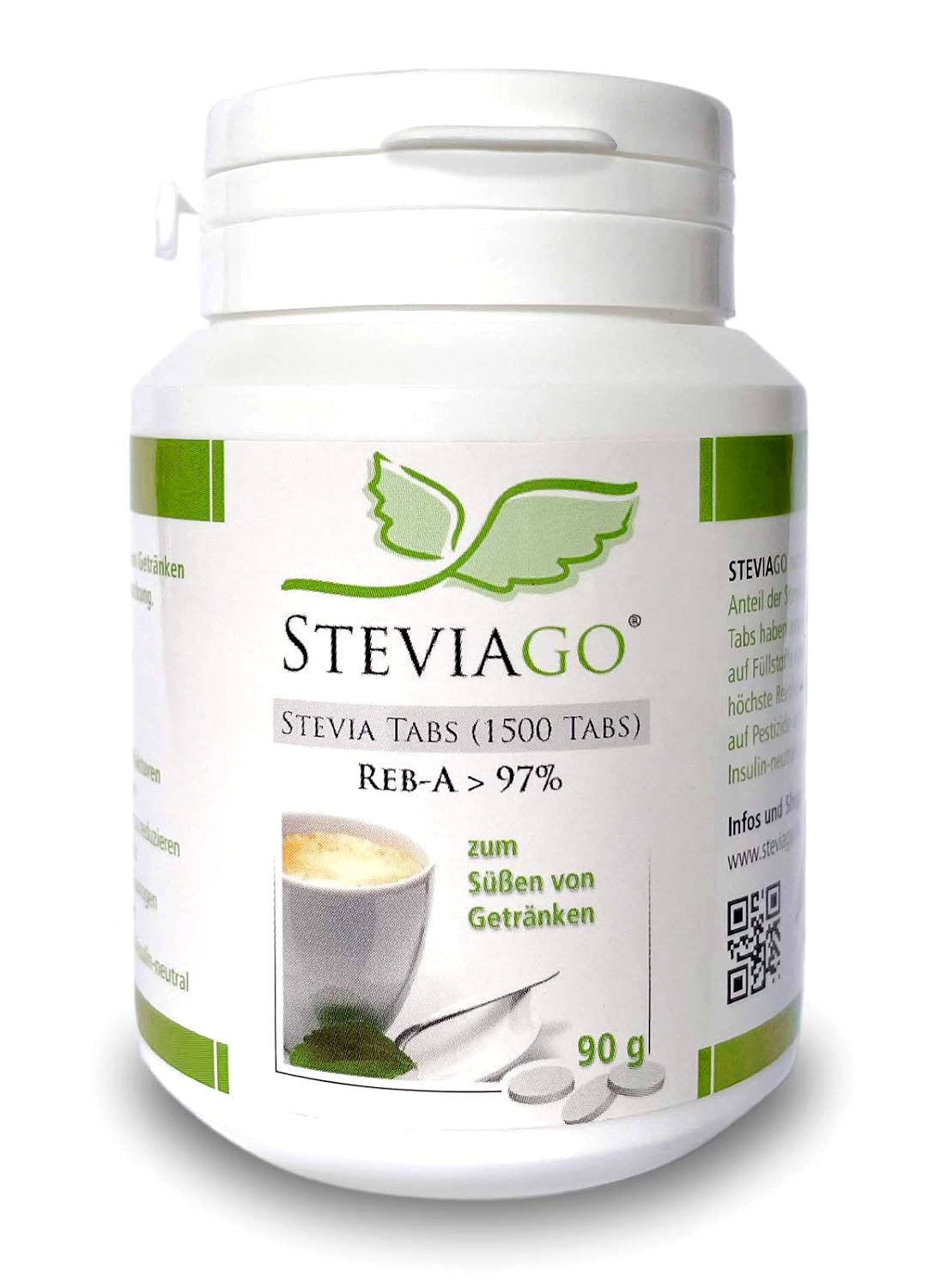 Stevia Tabs Nachfüllpackung (1500 Tabs)