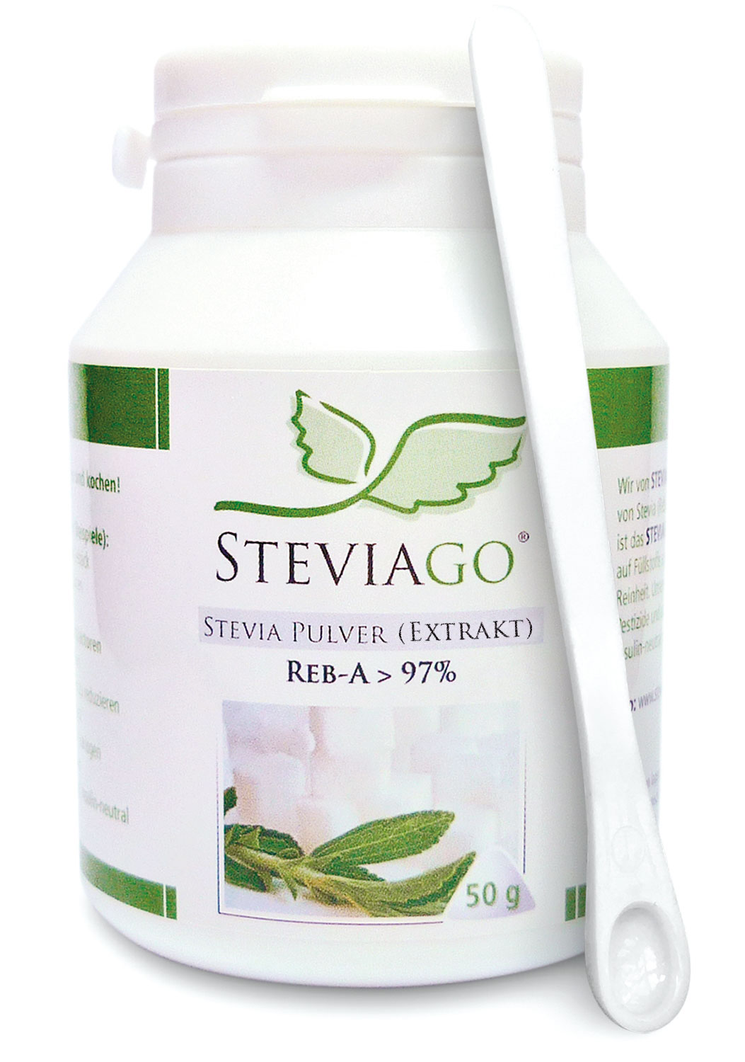Stevia Pulver (Reb-A > 97%) - 50g