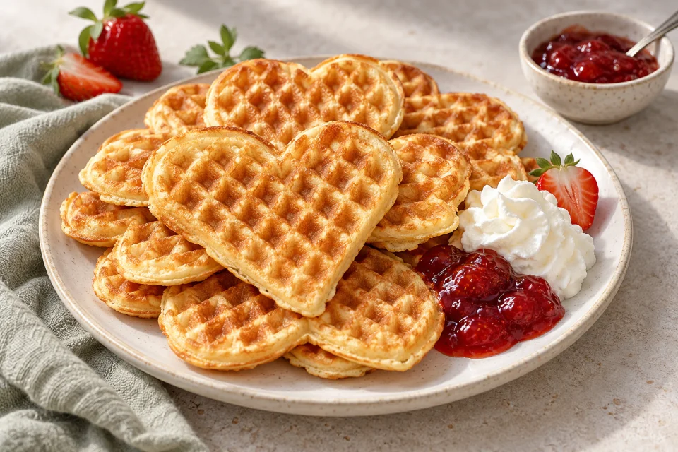 Waffeln als Rezeptidee mit Stevia