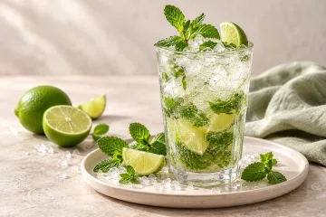 Mojito mit Stevia