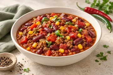 Chili con Carne mit Stevia